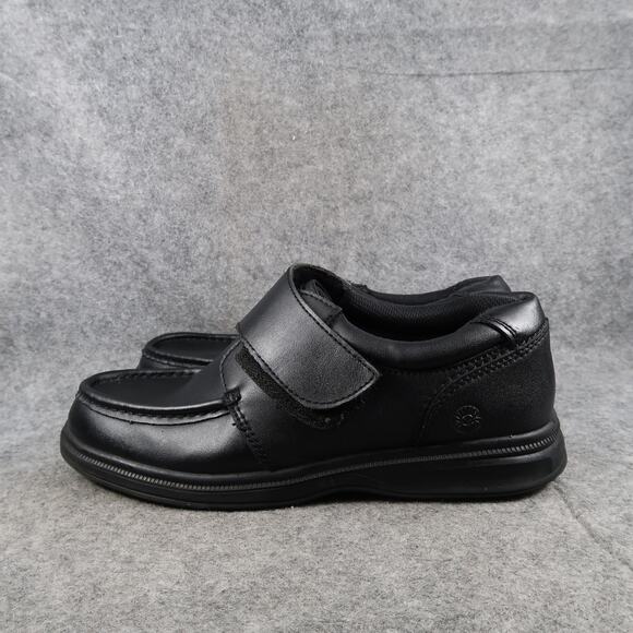 Earth Spirit Shoes Mens 9W Monk Strap Oxfords Comfort Black Leather Hook N Loop main image 11